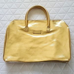 Michael Kors Gold Weekender/Tote Bag